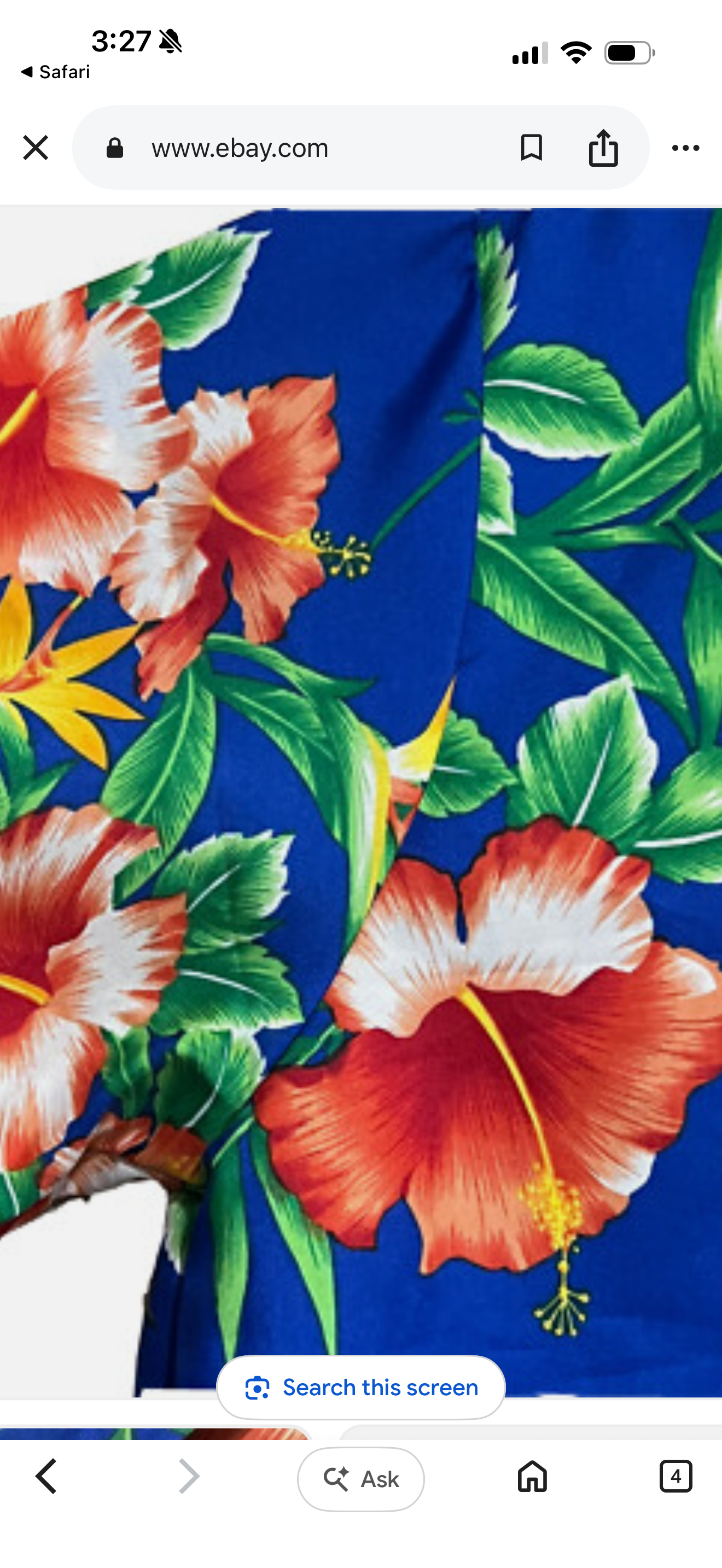 Beach Hawaiian Printed Shirt