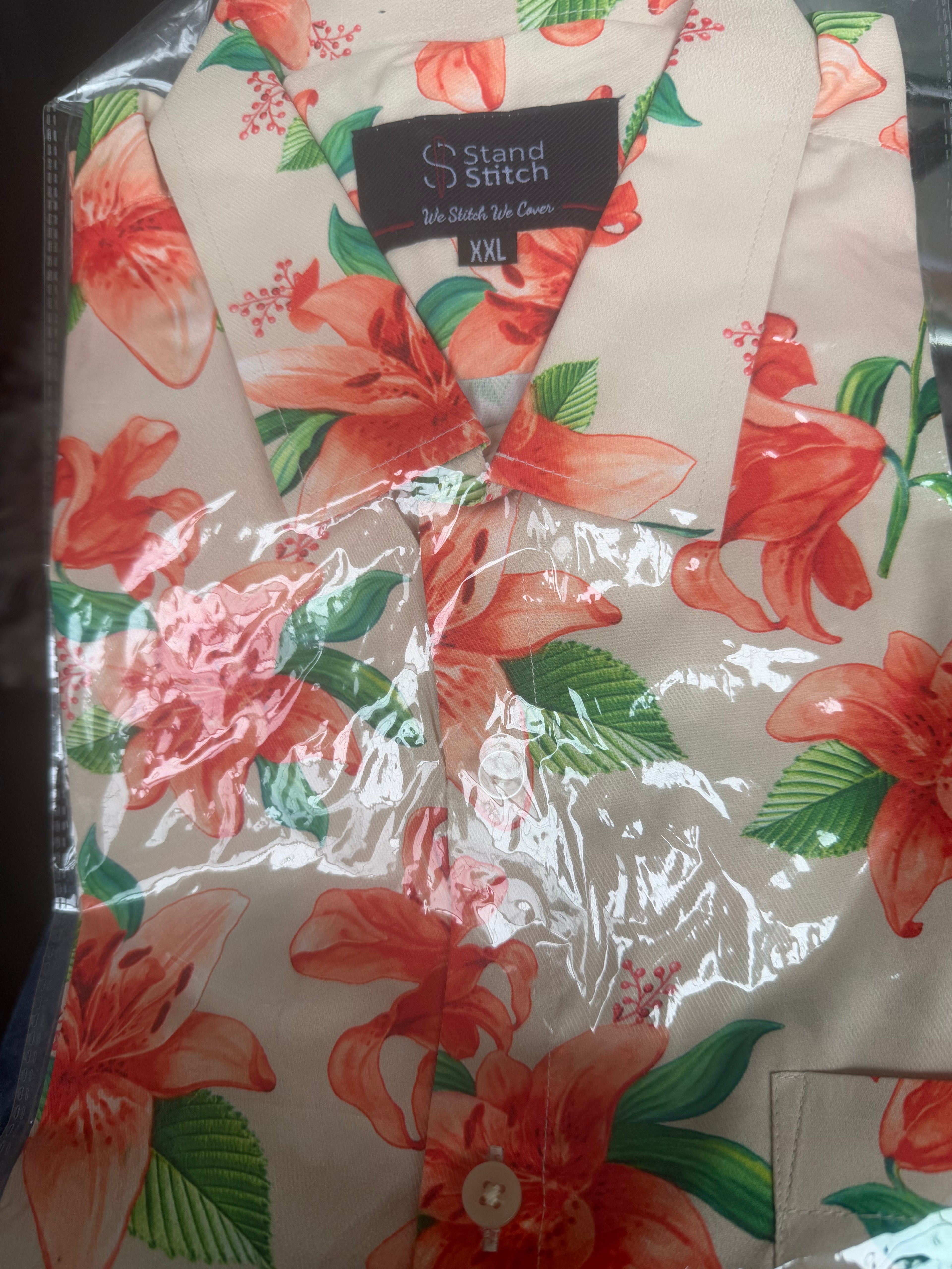 Manchhi Beach Hawaiian Printed Shirt
